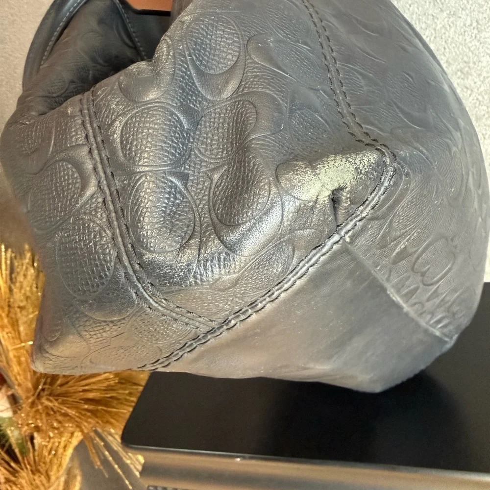 Coach Black and Brown Hobo Bag - Picture 12 of 16